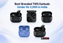 Best TWS Earbuds for Under Rs 2,000 Best Branded TWS Earbuds