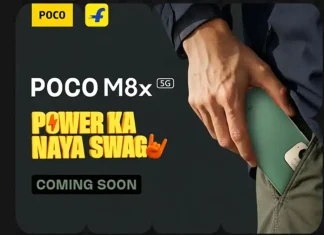 Poco M8x 5G India Launch Teaser Reveals Design and Availability, Key Specs and Price Tipped Poco M8x 5G India Launch Teaser