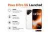 Pova 8 Pro 5G Launched With Alive Matrix Rear Display, 6,500mAh Battery and Dimensity Ultimate 7400 SoC Pova 8 Pro 5G key specs. (Image credit - Tecno)