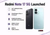Redmi Note 17 5G Launched with 8,000mAh Battery and AMOLED Display – Price, Specifications and Features