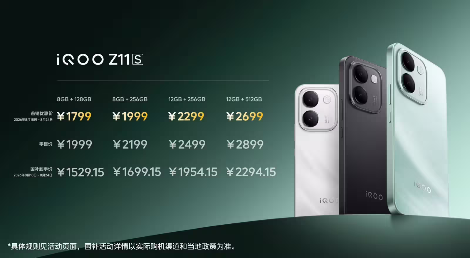 IQOO Z11S Price