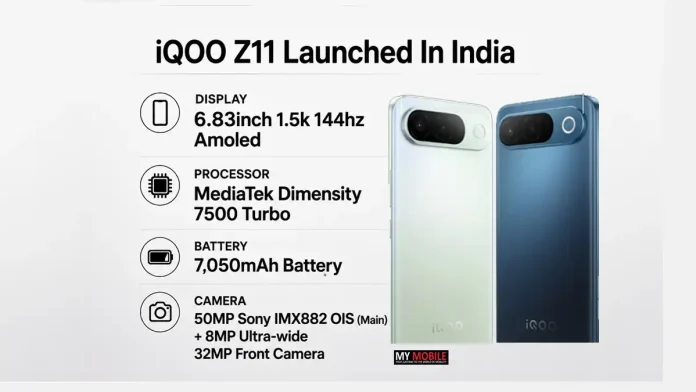 iQOO Z11 Launched in India