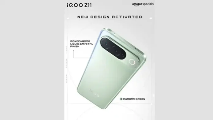 iQOO-Z11-Teased-in-Aurora-Green-and-Celestial-Blue iQOO Z11 Teased in Aurora Green and Celestial Blue