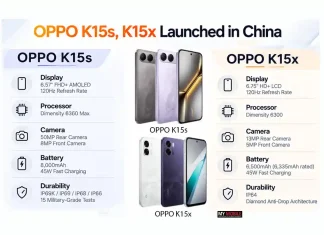 OPPO K15s, K15x Launched in China With Up to 8,000mAh Batteries and Rugged Builds OPPO K15s, K15x Launched in China