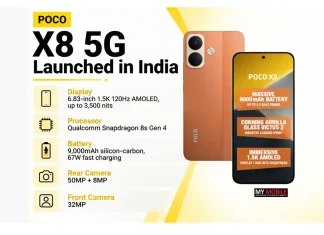 Poco X8 5G Launched in India With 9000mAh Battery, 50MP Camera and AMOLED Display