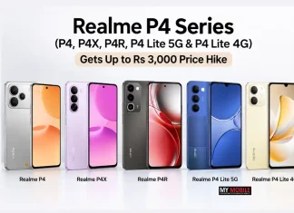 Realme P4 Series (P4, P4X, P4R, P4 Lite 5G & P4 Lite 4G) Gets Up to Rs 3,000 Price Hike: Check New Prices Realme P4 Series (P4, P4X, P4R, P4 Lite 5G & P4 Lite 4G