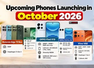 Upcoming Phones in October 2026: Vivo V80, OPPO F35 Pro, Moto Edge 70 Neo and More Upcoming Phones Launching in October 2026