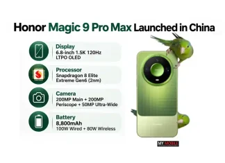 Honor Magic 9 Pro Max Launched in China With Snapdragon 8 Elite Extreme Gen 6 and 8,800mAh Battery
