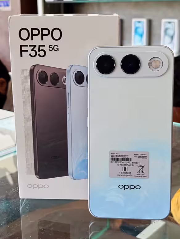 OPPO F35’s leaked box image. (Credit: PassionateGeeks)