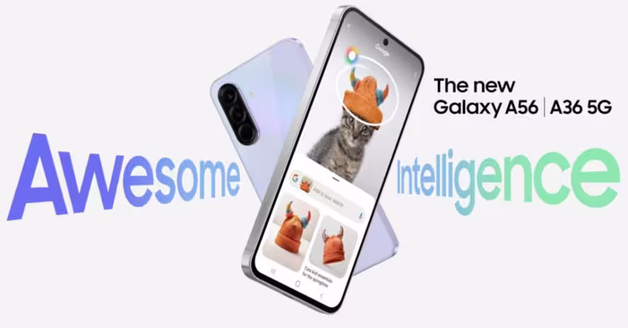 Samsung hikes Galaxy A56 and Galaxy A36 prices. (Image credit: Samsung)