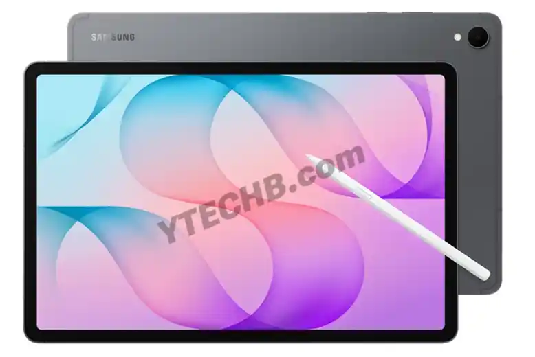 Previously leaked render of the Galaxy Tab S12+. (Credit: Ytechb)