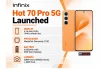Infinix Hot 70 Pro 5G Launched at Rs 22,999 With 6GB RAM, 6,000mAh Battery, and 50MP Camera
