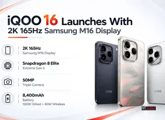 iQOO 16 Launches With 2K 165Hz Samsung M16 Display, Snapdragon 8 Elite Extreme Gen 6 and 8,400mAh Battery
