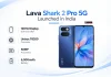 Lava Shark 2 Pro 5G Launched in India at Rs 16,699 With 6,000mAh Battery, 120Hz Display Lava Shark 2 Pro 5G Launched in India