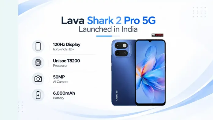 Lava Shark 2 Pro 5G Launched in India