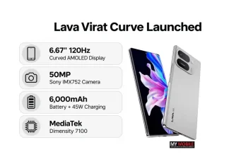 Lava Virat Curve Launched at ₹19,999 With AMOLED Display, 6,000mAh Battery and Secondary Screen