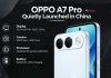 OPPO A7 Pro Quietly Launched In China With 8,000mAh Battery And 120Hz OLED Display