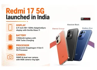 Redmi 17 5G Launched in India With 7,900mAh Battery, 120Hz Display and Snapdragon 4 Gen 5