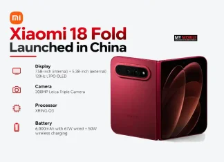 Xiaomi 18 Fold Launched in China With XRING O3, Dual 120Hz Displays and 6,000mAh Battery