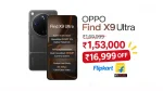 OPPO Find X9 Ultra Price Drops to Rs 1,53,000 on Flipkart: Get Rs 16,999 Discount OPPO Find X9 Ultra Price Drops to Rs 1,53,000 on Flipkart: Get Rs 16,999 Discount