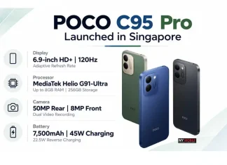 POCO C95 Pro Launched With 7,500mAh Battery, 120Hz Display and 45W Charging POCO C95 Pro Launched