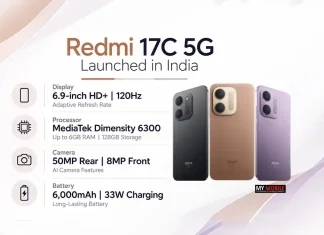 Redmi 17C 5G Launched in India at Rs 20,999 With 6,000mAh Battery and 120Hz Display Redmi 17C 5G Launched in India