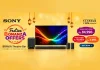 Sony Festive Offers: Get Great Deals on BRAVIA TVs, Soundbars, Headphones and Cameras