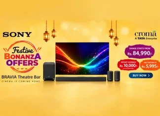 Sony Festive Offers: Get Great Deals on BRAVIA TVs, Soundbars, Headphones and Cameras