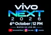 Vivo NEXT 2026 India Event on October 6: X Fold 6, V80, S2 FE and Vision Headset Teased