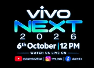 Vivo NEXT 2026 India Event on October 6: X Fold 6, V80, S2 FE and Vision Headset Teased