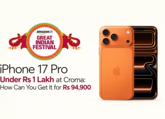 iPhone 17 Pro Under Rs 1 Lakh at Croma: How Can You Get It for Rs 94,900