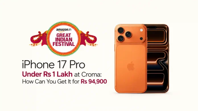 iPhone 17 Pro Festival Offer Banner