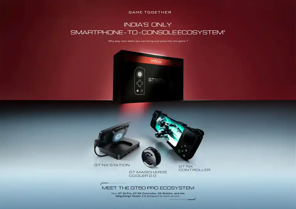 Infinix GT 50 Pro Gaming Ecosystem package worth Rs 24,999