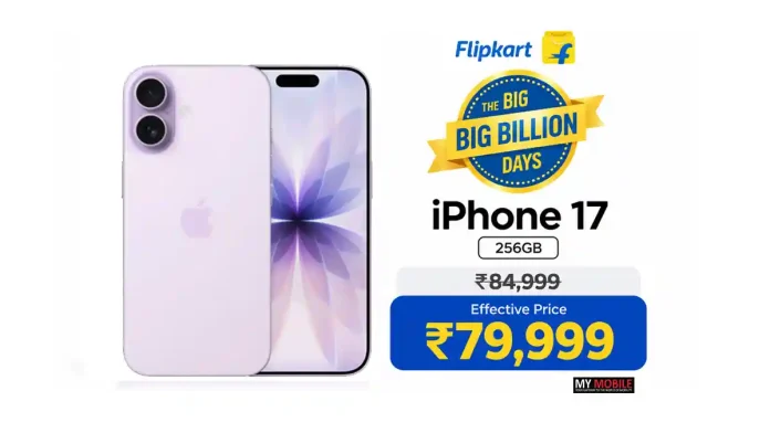 iPhone 17 Deal on Flipkart: Get It for Rs 79,999