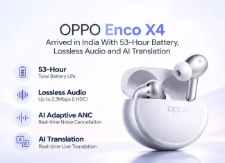 OPPO Enco X4 Arrived in India With 53-Hour Battery, Lossless Audio and AI Translation