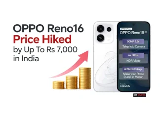 OPPO Reno16 Price Hiked by Up To Rs 7,000 in India; New Price Now Up to Rs 79,999