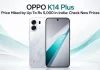 OPPO K14 Plus Price Hiked by Up To Rs 5,000 in India: Check New Prices