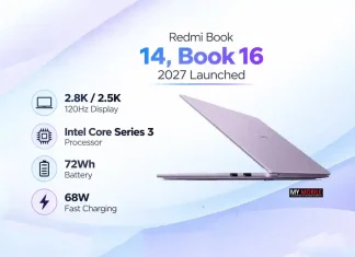 Redmi Book 14, Book 16 2027 Launched With Intel Core Series 3 Chips, 120Hz Displays and 72Wh Battery