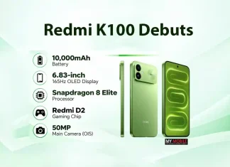 Redmi K100 Debuts With 10,000mAh Battery, 165Hz Display, Snapdragon 8 Elite