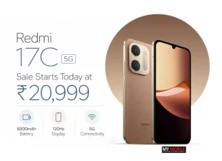 Redmi 17C 5G Sale Starts Today at Rs 20,999 With 6000mAh Battery, 120Hz Display