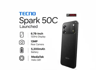 Tecno Spark 50C Launched With IP69 Rating, 120Hz Display, 5,200mAh Battery