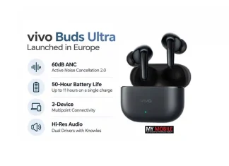 Vivo Buds Ultra Launched With 60dB ANC, 50-Hour Battery Life