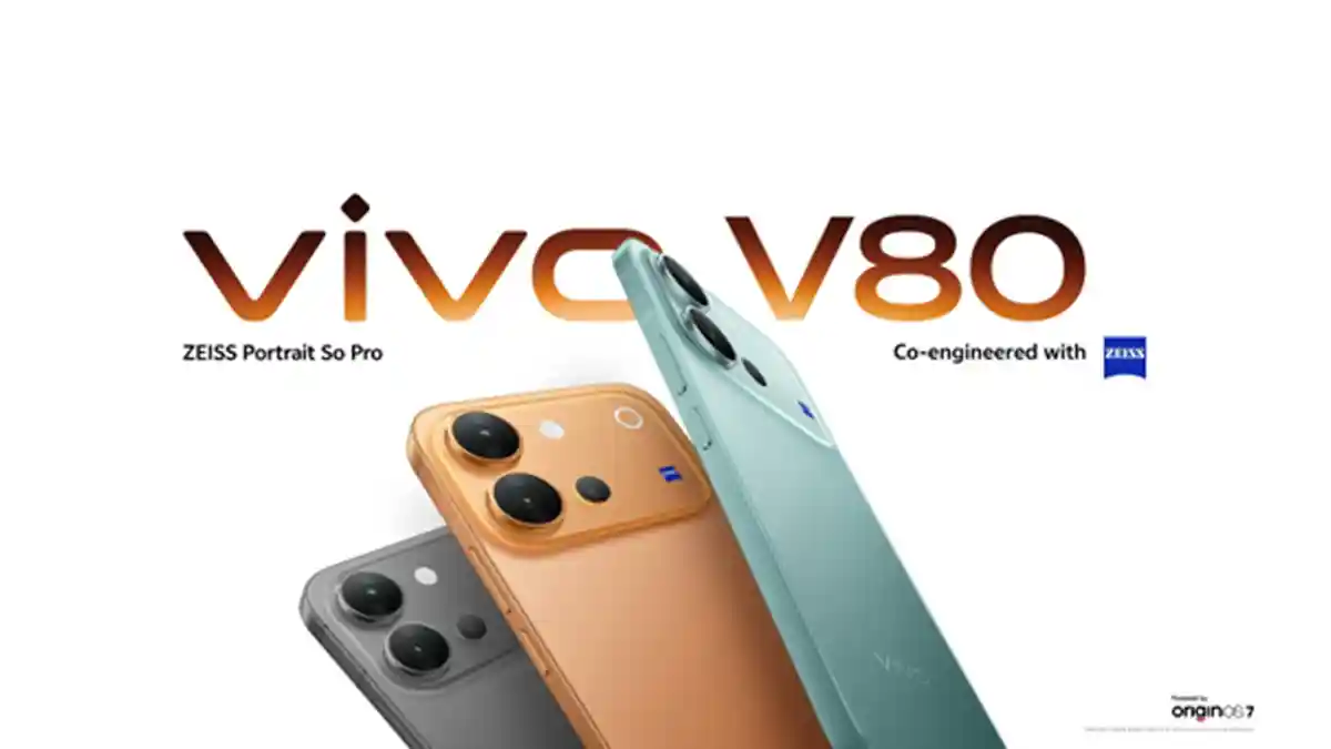 Vivo V80 Goes Global With 50MP ZEISS Telephoto Camera, 7,200mAh Battery