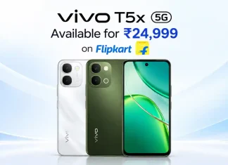 Vivo T5x 5G Available for Rs 24,999 on Flipkart: Check Deal Details Vivo T5x 5G Available for Rs 24,999 on Flipkart: Check Deal Details