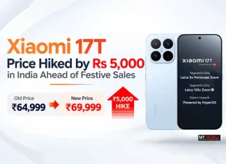 Xiaomi 17T Price Hiked by Rs 5,000 in India Ahead of Festive Sales: New Price Revealed